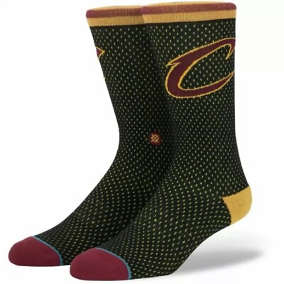 #ad New Stance Mens Cleveland Cavaliers Stance Jersey Crew Socks Large 9 12