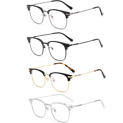 #ad Finest Full Photochromic Reading Glasses Pure Titanium Readers 0.50 6.00 U O