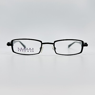#ad Lafont eyeglasses Ladies Angular Black Mod. EPICE 1 100 Issy amp; La New