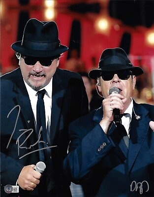 #ad Dan Aykroyd Jim Belushi Signed 11x14 Blues Brothers Photo Beckett BAS Witnessed