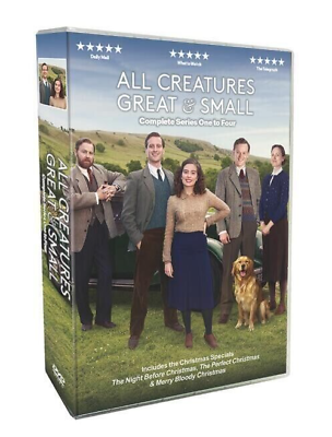 #ad All Creatures Great And Small The Complete Series Season 1 4 DVD Box Set
