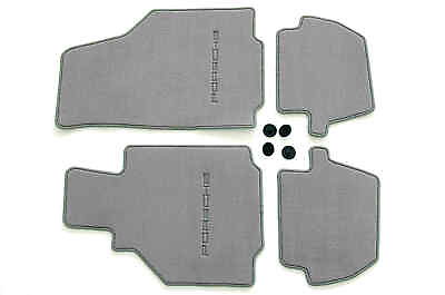 #ad Genuine PORSCHE Floor Mat LHD Graphite grey 00004480084C50