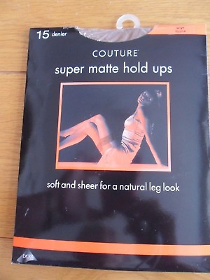 #ad BNWT COUTURE HOLD UP LACE TOP STOCKINGS SIZE L 5#x27;9quot; 6#x27; 15 DENIER FOUINE