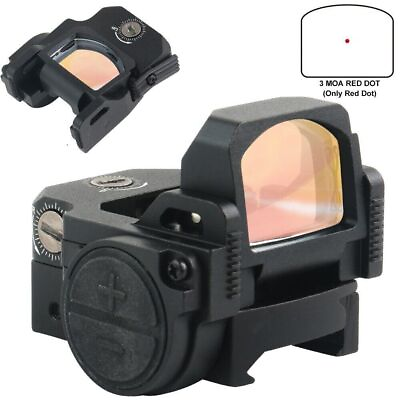 #ad Tactical Mini Red Dot Scope Reflex Optic Scope Sight For Pistol Rifle