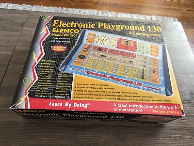 #ad ELECO EP 130 130 IN 1 ELECTRONIC PLAYGROUND and LEARNING CENTER