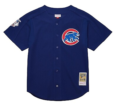 #ad Authentic Mitchell amp; Ness Chicago Cubs #31 Baseball Jersey New Mens Sizes $130