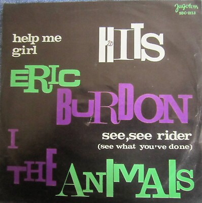 #ad Eric Burdon amp; The Animals. Decca Jugoslavian PS .