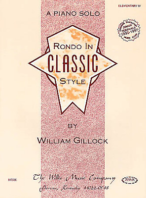#ad Rondo in Classic Style Willis Music