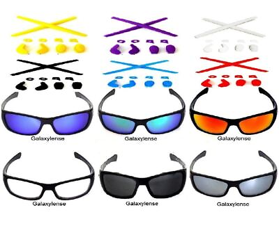 #ad Galaxy Replacement Lenses For Oakley Juliet Sunglasses Multi Selection