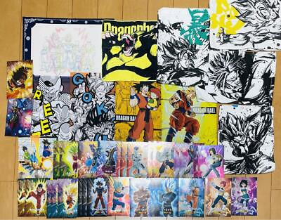 #ad Dragon Ball Super Goods Set Towel Clear File Mini Poster