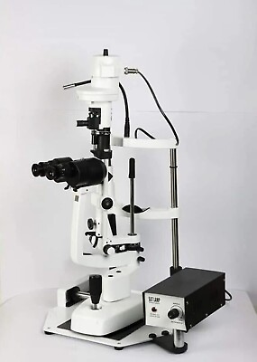 #ad Slit Lamp With Motorized Table Accessories Ophthalmic Fast Free Shipping