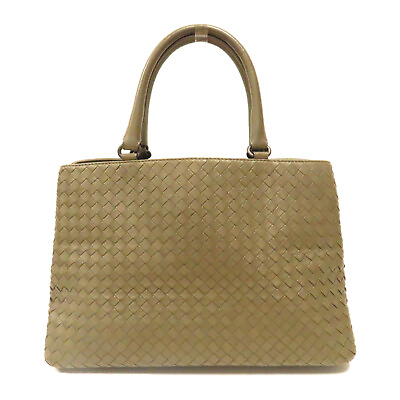 #ad BOTTEGA VENETA BV Shoulder Bag Intrecciato Lambskin Leather Green $617.00