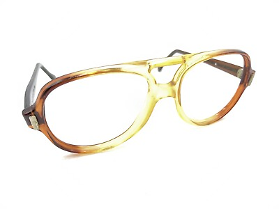 #ad American Optical AO Flex Fit Vintage Brown Aviator Eyeglasses Frames 56 17 140 $99.99