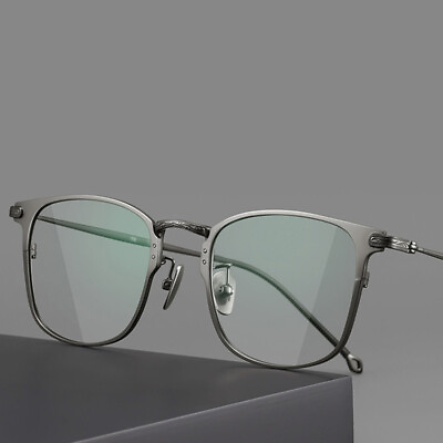 #ad Anti blue Titanium Rx Glasses 10g Lightweight Men Eyewear frame Comfortable $24.99