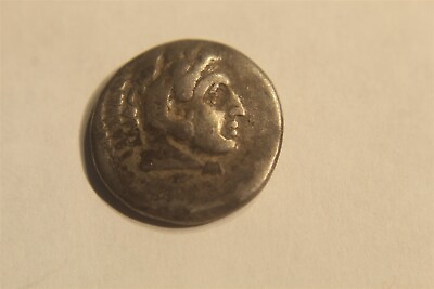 #ad ALEXANDER III THE GREAT SILVER DRACHM 336 323 BC ANCIENT GREECE INV AG2