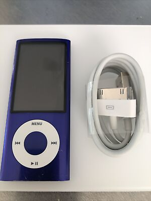 #ad iPod nano 5th gen 8GB Purple New battery is installed. N5