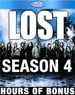 #ad Lost: The Complete Fourth Season Blu ra Blu ray