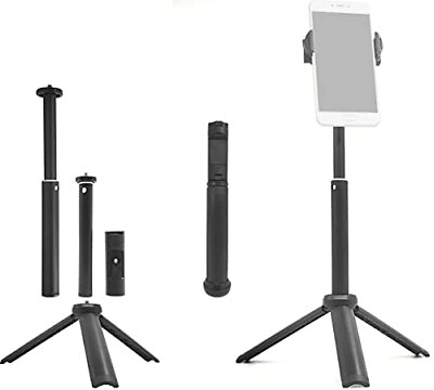 #ad Extendable Tripod Stand Desktop for Phone or Webcam 16.5in Cabable of Portrai...