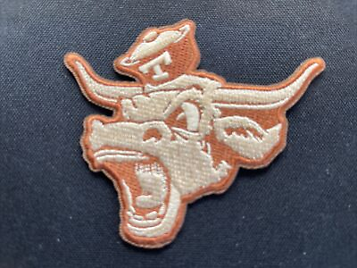 #ad Texas Longhorns Vintage Embroidered Iron On Patch 3.5” X 3”