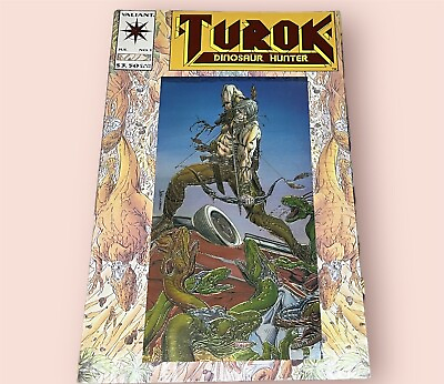 #ad Turok: Dinosaur Hunter #1 Embossed Edition Low Print Run