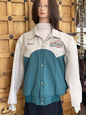 #ad Women#x27;s Classic Embroidered Las Vegas Helldorado Days Jacket Size Medium