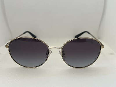 #ad COACH Sunglasses HC7125 90058G Shiny Light Gold Size 56 17 140