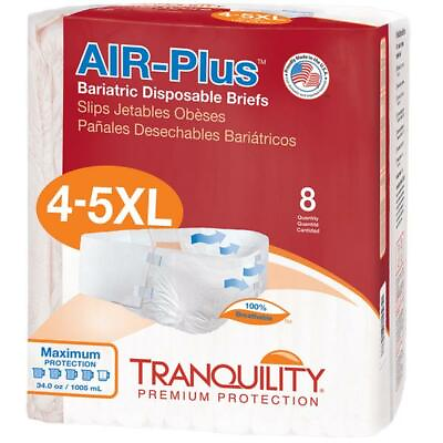 #ad Tranquility Air Plus Bariatric Disposable Diaper Briefs Heavy 3XL 4XL 5XL ✅