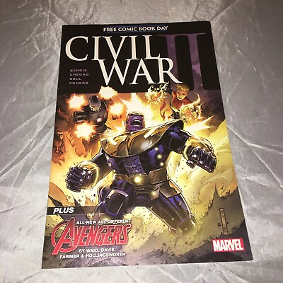 #ad Civil War II Free Comic Book Day 2016 1st Appearance of The New Wasp Ulysses