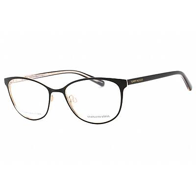 #ad Tommy Hilfiger Women#x27;s Eyeglasses Black Acetate Metal Frame TH 1778 07C5 00
