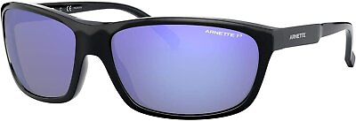 #ad ARNETTE Men#x27;s An4263 41 22 63mm Polarized Sunglasses El Carmen Oval