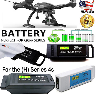 #ad MaximalPower LiPo Battery for YUNEEC High Power Typhoon Q500 Q5004K H Drone