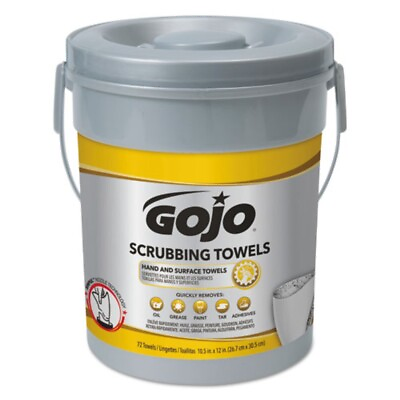 #ad GOJO 639606 Scrubbing Towels Hand Cleaning Fresh Citrus 6 Carton New