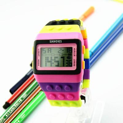 #ad Unisex Colorful Digital Wrist Watch
