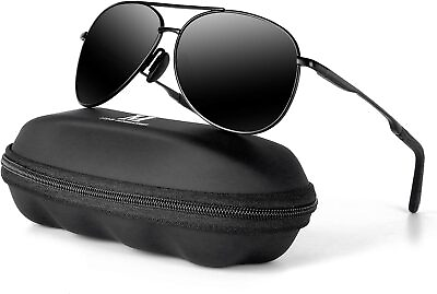 #ad Aviator Sunglasses for Men Polarized Women UV Protection Lightweight Driving Fis