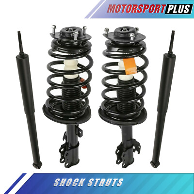 #ad 4PCS Front Rear Struts Assembly Shock Absorbers Kit For 2004 2010 Toyota Sienna