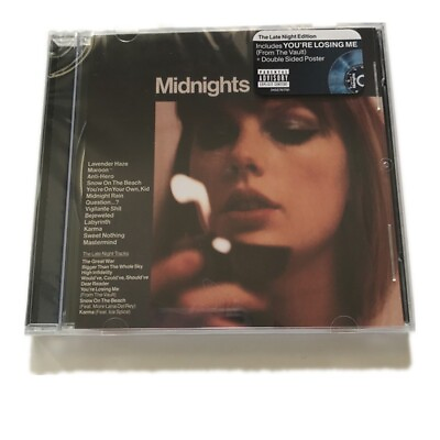 #ad Midnights The Late Night Edition Music Album Taylor Swift English Songs New CD