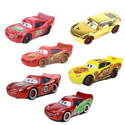 #ad Model Car 1:55 Diecast New McQueen Cruz Film McQueen Series Disney Pixar Cars