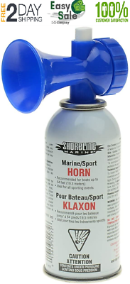 #ad Air Horn Can Super Loud Compact Hand Held Emergency Marine Sports Siren 120Db