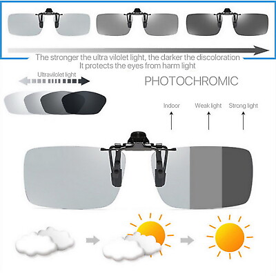 #ad Photochromic Polarized Sunglasses Goggles Glasses Driving Sports Transition Lens