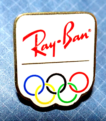 #ad ^ON SALE quot;RAY BAN SUNGLASSES RINGSquot; OLYMPIC GAMES PIN 2024 2022