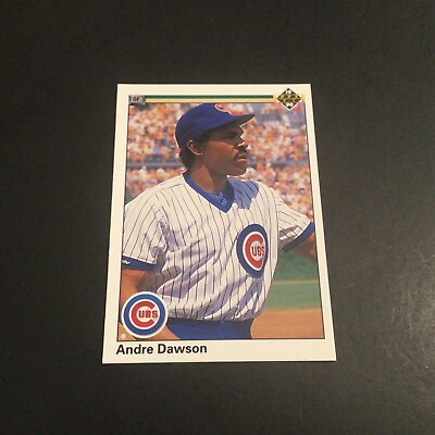 #ad 1990 Upper Deck Andre Dawson # 359 Chicago Cubs