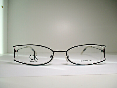 #ad New Calvin Klein Eyeglasses. Black Side Rimless. FREE SHIPPING 🚚