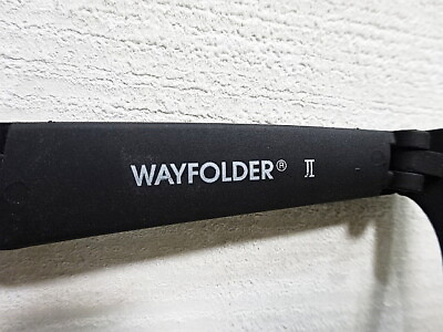 #ad Ray Ban Rare WAYFOLDERII.notation Beautiful Bamp;L 54mm Folding Wayfarer 2 Rare