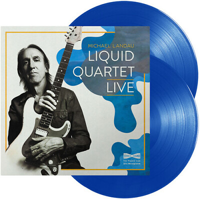 #ad Michael Landau – Liquid Quartet Live Blue 2 LP Vinyl Records 12quot; NEW Sealed