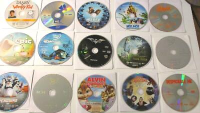 #ad DVD DISC ONLY: Pick Choose Build Bundle Family Animation Never Viewed