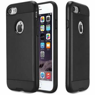 #ad For Phone 6 Plus 7Plus 8Plus Shockproof Metallic Slim Holder Case Cover $7.99