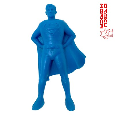 #ad Superman Christopher Reeve 1979 Japanese Keshi Figure 3.5quot; Hero Pose Blue $24.99