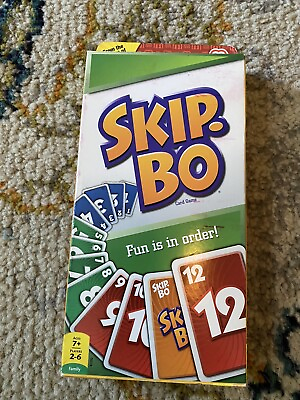 #ad Vintage quot;SKIP BOquot; Card Game by Mattel 1999 Edition 100% Complete