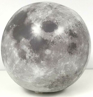#ad Jet Creations Earth#x27;s Moon Inflatable 12 inch Educational Novelty Party Fun Toy