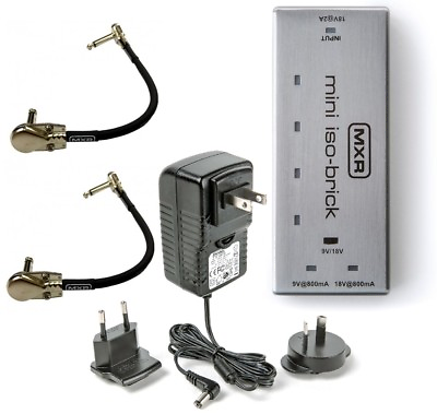#ad MXR M239 MINI ISO BRICK Power Supply 4 9V Outs amp; 1 Switchable 9V 18V 2 PATCH